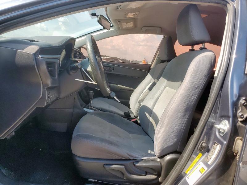 5YFBURHE2GP527118 - 2016 TOYOTA COROLLA L BLUE photo 7