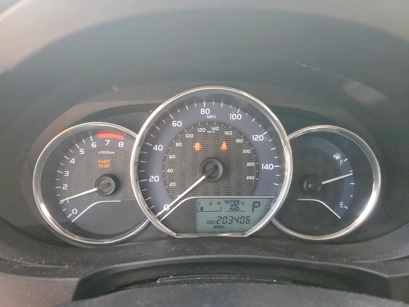 5YFBURHE2GP527118 - 2016 TOYOTA COROLLA L BLUE photo 9