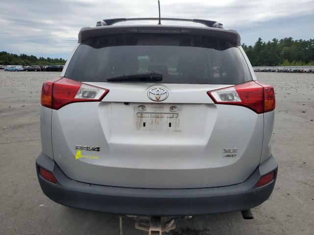 2T3RFREV4EW204995 - 2014 TOYOTA RAV4 XLE SILVER photo 6
