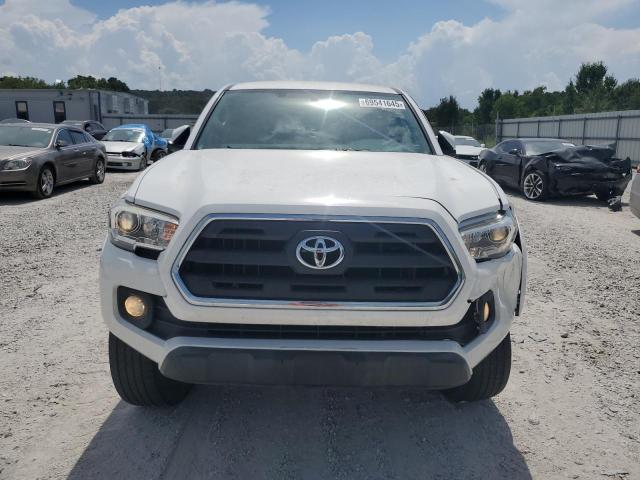 3TMCZ5AN0GM006933 - 2016 TOYOTA TACOMA DOUBLE CAB WHITE photo 5