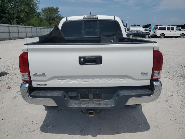 3TMCZ5AN0GM006933 - 2016 TOYOTA TACOMA DOUBLE CAB WHITE photo 6