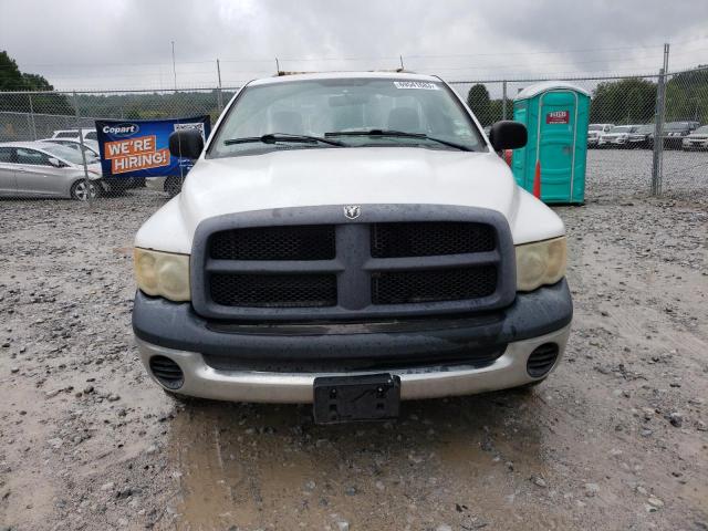 3D6WR26D25G831647 - 2005 DODGE RAM 2500 ST WHITE photo 5