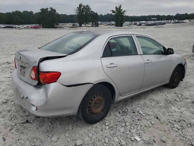 1NXBU40E69Z160174 - 2009 TOYOTA COROLLA BASE SILVER photo 3