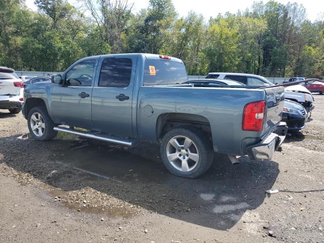 3GCPCSE07BG170154 - 2011 CHEVROLET SILVERADO C1500 LT BLUE photo 2