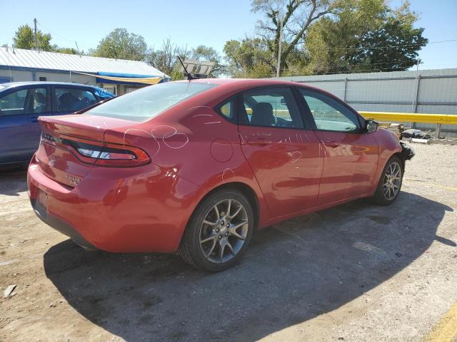 1C3CDFBB4ED681304 - 2014 DODGE DART SXT RED photo 3