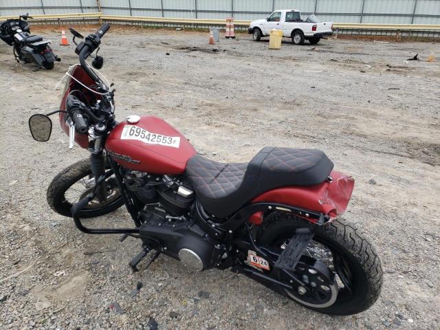 1HD1YJJ19KC021844 - 2019 HARLEY-DAVIDSON FXBB RED photo 3