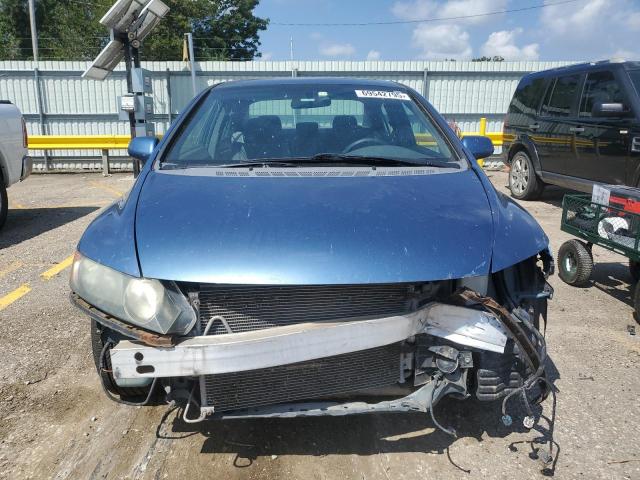 1HGFA15898L103196 - 2008 HONDA CIVIC EX BLUE photo 5