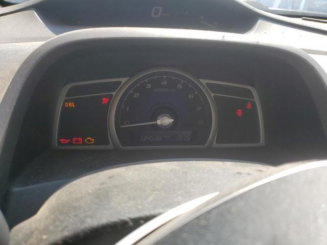 1HGFA15898L103196 - 2008 HONDA CIVIC EX BLUE photo 9