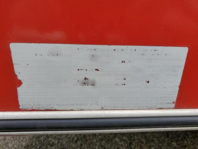 1UK500J26W1023934 - 1998 UTILITY TRAILER Qırmızı foto 10