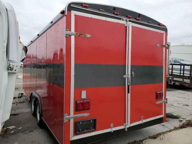 1UK500J26W1023934 - 1998 UTILITY TRAILER RED photo 3