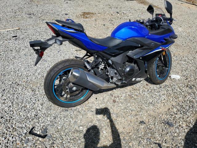 LC6DN11A2N1100095 - 2022 SUZUKI GSX250R BLUE photo 1