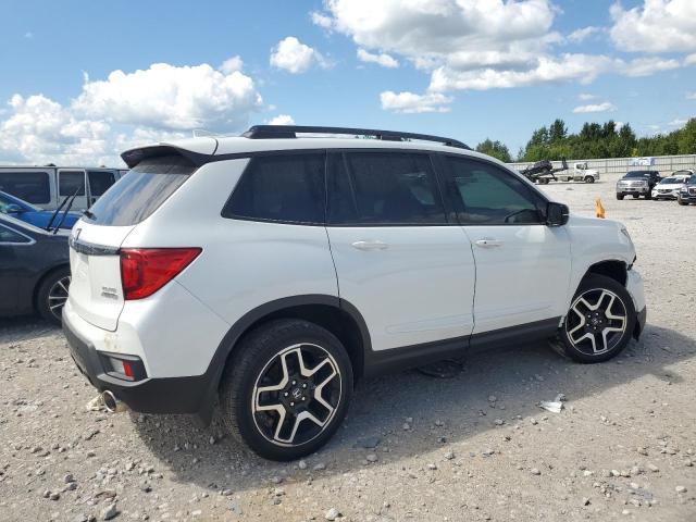 5FNYF8H06NB013722 - 2022 HONDA PASSPORT ELITE WHITE photo 3