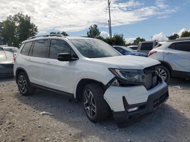 5FNYF8H06NB013722 - 2022 HONDA PASSPORT ELITE WHITE photo 4