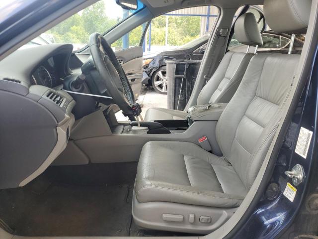 JHMCP26878C070864 - 2008 HONDA ACCORD EXL BLUE photo 7