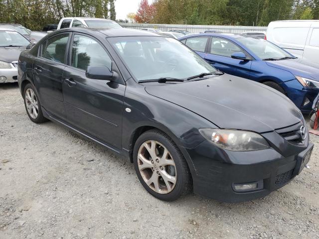 JM1BK324481125819 - 2008 MAZDA 3 S BLACK photo 4