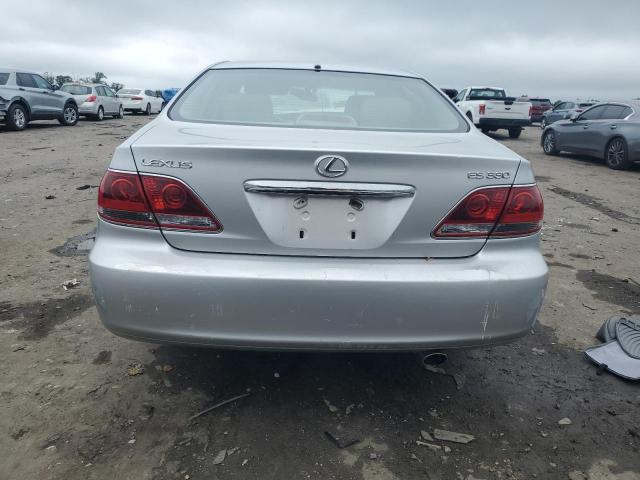 JTHBA30G055117364 - 2005 LEXUS ES 330 SILVER photo 6