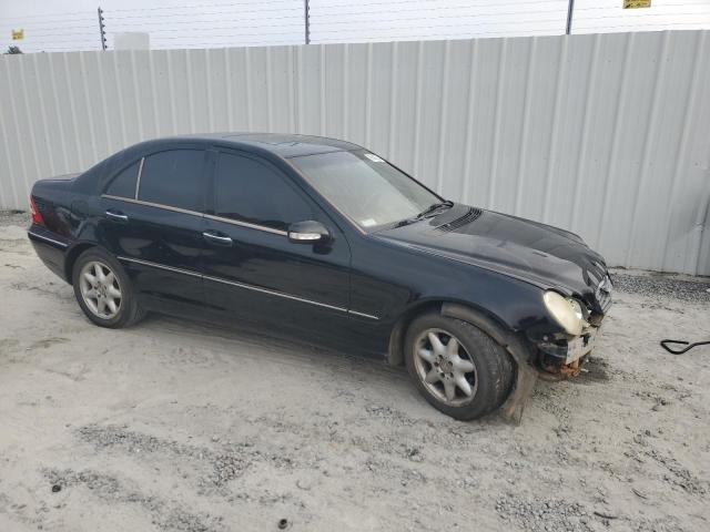 WDBRF61JX3F423877 - 2003 MERCEDES-BENZ C 240 黑色 照片 4
