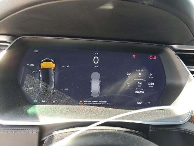 5YJSA1E29HF231563 - 2017 TESLA MODEL S 黑色 照片 9