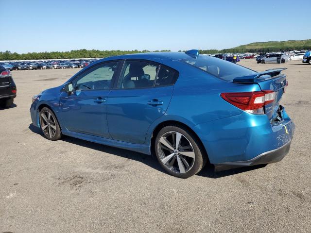 4S3GKAM6XH3605313 - 2017 SUBARU IMPREZA SPORT BLUE photo 2