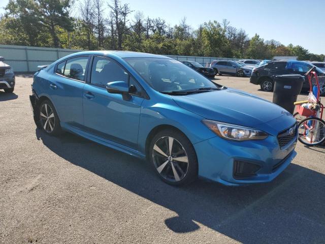 4S3GKAM6XH3605313 - 2017 SUBARU IMPREZA SPORT BLUE photo 4