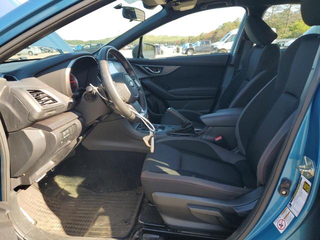 4S3GKAM6XH3605313 - 2017 SUBARU IMPREZA SPORT BLUE photo 7