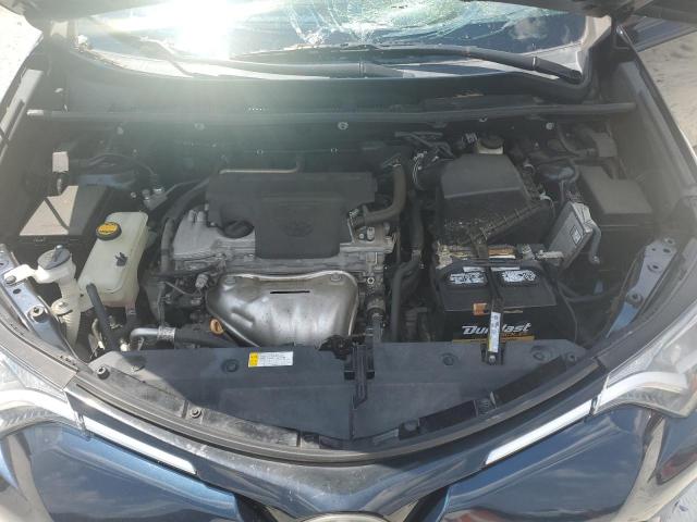 2T3WFREV0HW334957 - 2017 TOYOTA RAV4 XLE BLUE photo 12