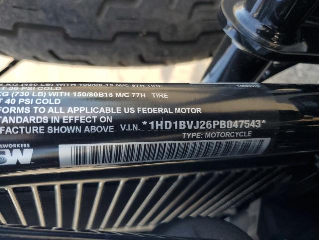 1HD1BVJ26PB047543 - 2023 HARLEY-DAVIDSON FXST Қара фото 10