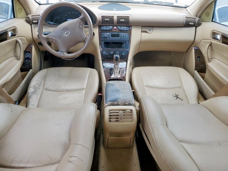 WDBRF61J02F236162 - 2002 MERCEDES-BENZ C 240 Ağ foto 8