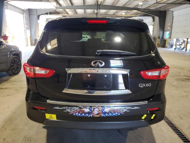 5N1AL0MM8FC554107 - 2015 INFINITI QX60 BLACK photo 6