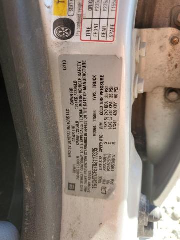 1GCHTCFE7B8117335 - 2011 CHEVROLET COLORADO LT SILVER photo 12