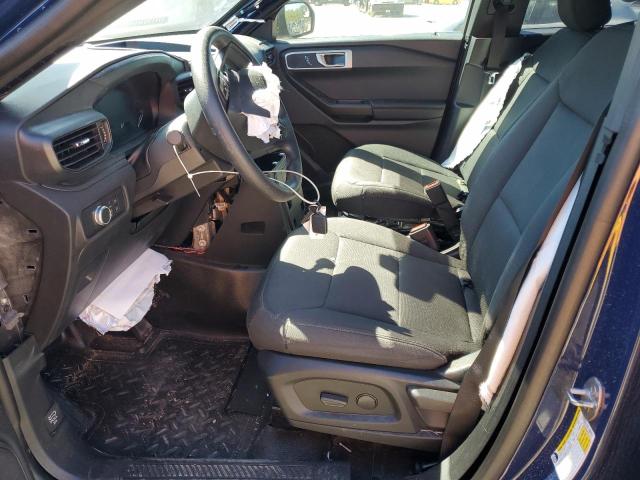 1FM5K8AB6MGA19613 - 2021 FORD EXPLORER POLICE INTERCEPTOR 蓝色 照片 7