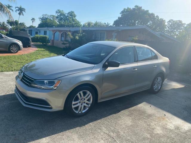 3VW2K7AJ0FM221054 - 2015 VOLKSWAGEN JETTA BASE 金色 照片 1