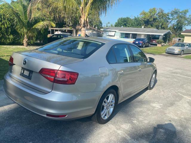 3VW2K7AJ0FM221054 - 2015 VOLKSWAGEN JETTA BASE 金色 照片 3