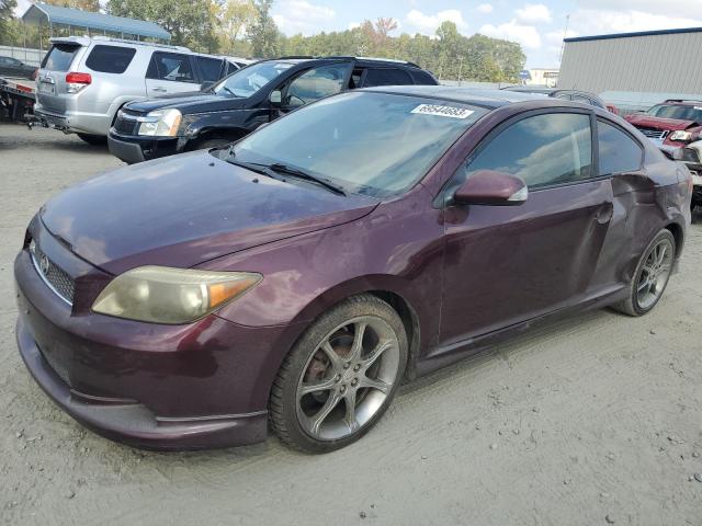 JTKDE177860076532 - 2006 TOYOTA SCION TC BURGUNDY photo 1