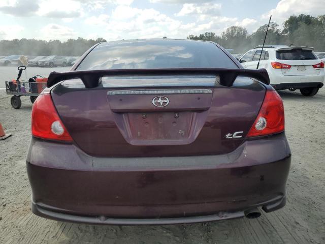 JTKDE177860076532 - 2006 TOYOTA SCION TC BURGUNDY photo 6
