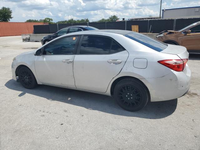 2T1BURHE6HC796949 - 2017 TOYOTA COROLLA L SILVER photo 2