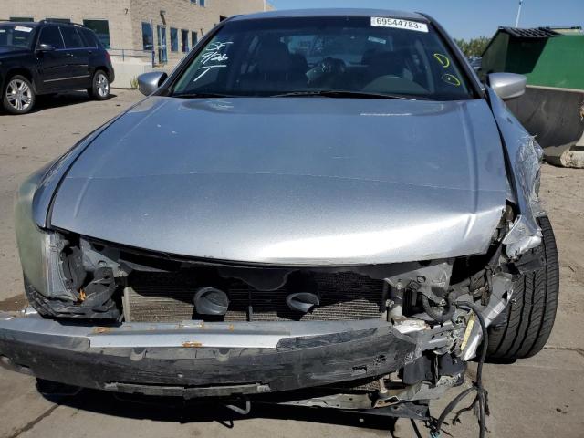 1HGCP2F82AA032298 - 2010 HONDA ACCORD EXL SILVER photo 5