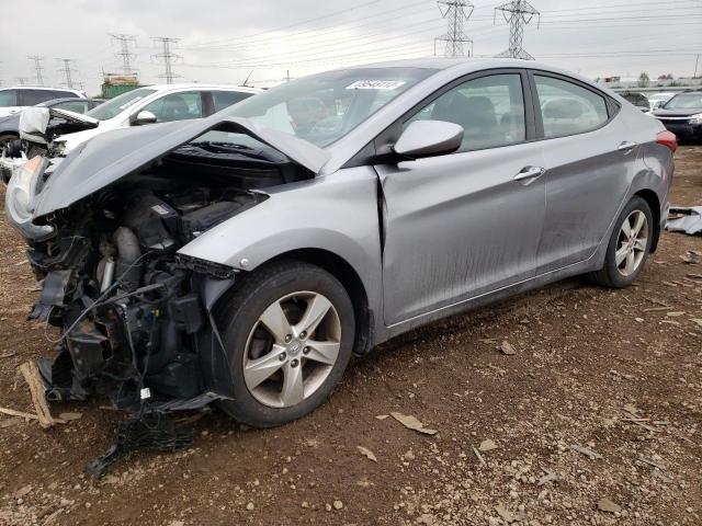 KMHDH4AE4DU934183 - 2013 HYUNDAI ELANTRA GLS SILVER photo 1