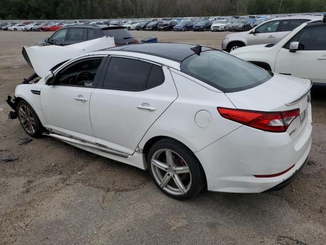 5XXGR4A64DG093785 - 2013 KIA OPTIMA SX WHITE photo 2