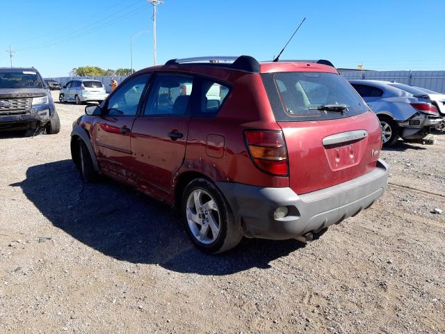 5Y2SL65817Z427842 - 2007 PONTIAC VIBE RED photo 3