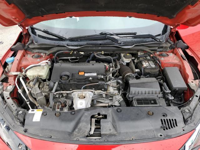 2HGFC2F57HH554600 - 2017 HONDA CIVIC LX RED photo 11