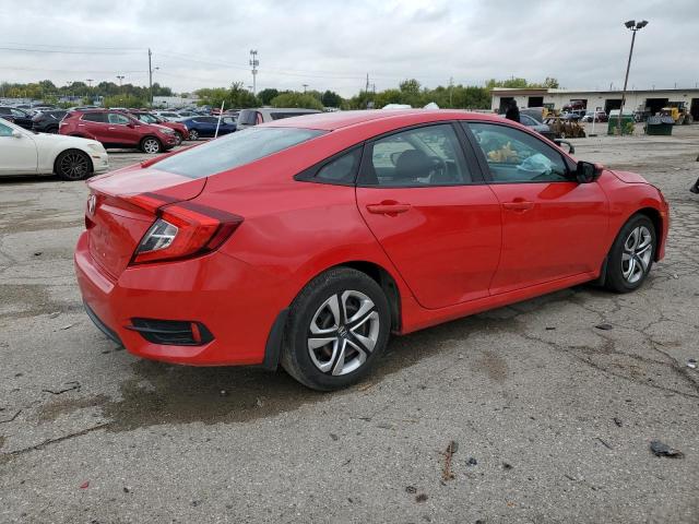 2HGFC2F57HH554600 - 2017 HONDA CIVIC LX RED photo 3