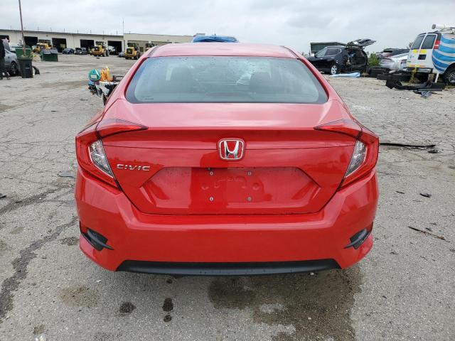 2HGFC2F57HH554600 - 2017 HONDA CIVIC LX RED photo 6