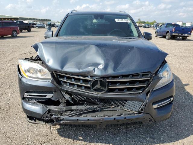 4JGDA5HB5EA380208 - 2014 MERCEDES-BENZ ML 350 4MATIC BLACK photo 5