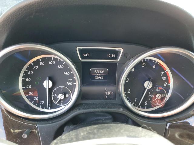 4JGDA5HB5EA380208 - 2014 MERCEDES-BENZ ML 350 4MATIC BLACK photo 9