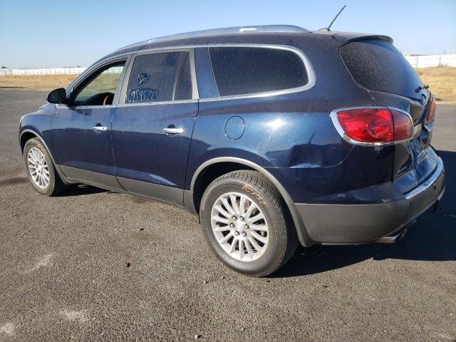 5GAKVBED3BJ381195 - 2011 BUICK ENCLAVE CXL BLUE photo 2