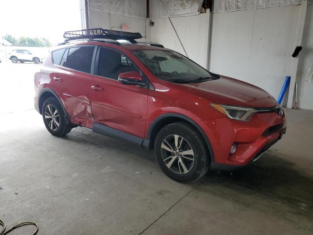 2T3RFREV8GW502601 - 2016 TOYOTA RAV4 XLE RED photo 4