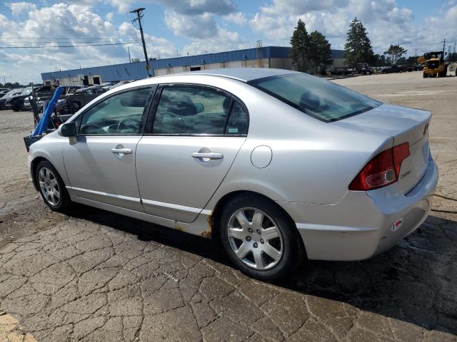 1HGFA16597L021407 - 2007 HONDA CIVIC LX SILVER photo 2
