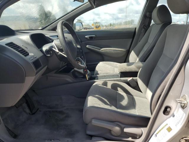 1HGFA16597L021407 - 2007 HONDA CIVIC LX SILVER photo 7