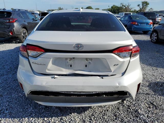 JTDEPMAE5N3026490 - 2022 TOYOTA COROLLA LE WHITE photo 6